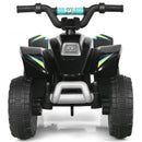6V Black Electric ATV Ride-On Toy for Kids with 4 Wheels Magic Cars 3