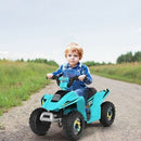 6V Blue Kids Electric 4-Wheel ATV Ride-On Toy Magic Cars 1