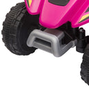 6V Electric Ride-On ATV Car for Toddlers 1-3 Years with Forward and Reverse - Pink Magic Cars 9