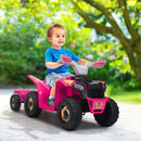 6V Kids Electric ATV Toddler Ride-On Car with Trailer Magic Cars Variant 0
