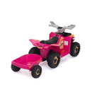 6V Kids Electric ATV Ride-On Car with Trailer, Music, and Bluetooth for Toddlers Magic Cars 3