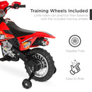 6V Battery-Powered Kids Electric Ride-On Motorcycle with Training Wheels Magic Cars 5