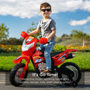 6V Battery-Powered Kids Electric Ride-On Motorcycle with Training Wheels Magic Cars Variant 0