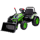 6V Kids Electric Construction Vehicle with Adjustable Bucket Green Magic Cars 3