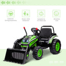 6V Kids Electric Construction Vehicle with Adjustable Bucket Green Magic Cars 4