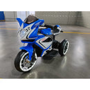 6V Electric Ride-On Motorcycle for Boys Ages 3-4 in Blue Magic Cars 7