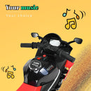 6V Kids Electric Ride-On Motorcycle Toy with Headlights and Bluetooth for Toddlers Magic Cars 3
