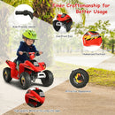 6V Kids Electric 4-Wheel Quad ATV Ride-On Toy with Forward and Reverse – Red Magic Cars 7