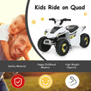 6V Kids Electric 4-Wheel Quad ATV Ride-On Toy with Forward and Reverse and Music for Toddlers Magic Cars 4