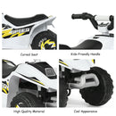 6V Kids Electric 4-Wheel Quad ATV Ride-On Toy with Forward and Reverse and Music for Toddlers Magic Cars 9
