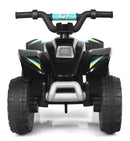 6V Electric 4-Wheel Kids Quad ATV Ride-On Car for Toddlers Black Magic Cars 1