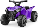 Purple 6V Electric ATV for Kids, Speed Up to 1.8 MPH Magic Cars 8