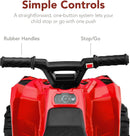 6V Red Electric ATV for Kids, Maximum Speed 1.8 MPH Magic Cars 5