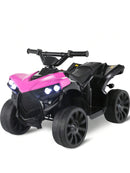 6V Kids Electric Ride-On ATV Quad Toy Car with Music, Headlights, and Pedal 4-Wheeler Magic Cars 0