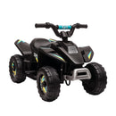 6V Kids Electric Ride-On ATV Toy Car with Forward and Reverse for 18-36 Months, Black Magic Cars 0