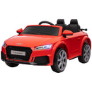 6V Kids Electric Ride-On Car Licensed Audi TT RS with Seat and Remote Control Magic Cars 3