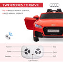 6V Kids Electric Ride-On Car Licensed Audi TT RS with Seat and Remote Control Magic Cars 5