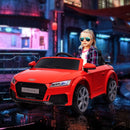 6V Kids Electric Ride-On Car Licensed Audi TT RS with Seat and Remote Control Magic Cars 8