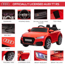 6V Kids Electric Ride-On Audi TT RS Car with Suspension and Remote Control Magic Cars 2