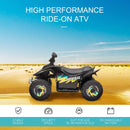6V Electric Ride-On Car for Kids with Large Wheels, Suitable for 18-36 Months, Black Magic Cars 4