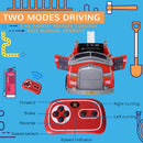 6V Kids Electric Ride-On Fire Truck with Parental Remote Control and Music Magic Cars 6