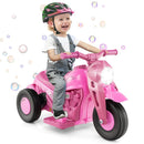 6V Kids Electric Ride-On Motorcycle with Bubble Maker and Music Toy Magic Cars 4