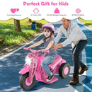 6V Kids Electric Ride-On Motorcycle with Bubble Maker and Music Toy Magic Cars 6