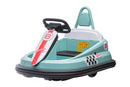 6V Kids Electric Ride-On Toy with 2 MPH Speed and 360-Degree Steering Wheel Spin Magic Cars 1