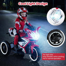 Electric 6V Kids Motorcycle with Reversible Drive, Headlight, Wheel Lighting, and Horn Magic Cars 1