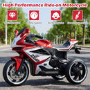 Electric 6V Kids Motorcycle with Reversible Drive, Headlight, Wheel Lighting, and Horn Magic Cars 2
