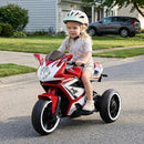 Electric 6V Kids Motorcycle with Reversible Drive, Headlight, Wheel Lighting, and Horn Magic Cars 3