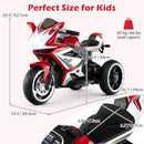 Electric 6V Kids Motorcycle with Reversible Drive, Headlight, Wheel Lighting, and Horn Magic Cars 5