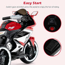 Electric 6V Kids Motorcycle with Reversible Drive, Headlight, Wheel Lighting, and Horn Magic Cars 7