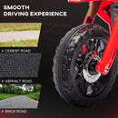 6V Kids Motorcycle with Training Wheels, Horn, and Start Sound - Red Magic Cars 7