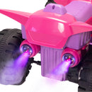 6V Battery-Powered Kids Electric Ride-On ATV Quad Car with Spray Device, Pink Magic Cars 15