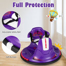 6V Kids Ride-On Bumper Car with 360° Spin and Remote Control Toy Vehicle for Children Magic Cars 5