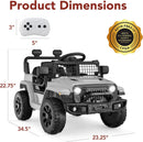 Light Gray Electric Toy Car for Kids with Parental Remote Control Magic Cars 6