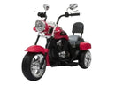 6V Kids Ride-On Red Chopper Motorcycle 3-Wheel Trike with Headlight and Horn Magic Cars Variant 0