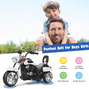 6V Kids Ride-On 3-Wheel Chopper Motorcycle Trike with Headlight, Horn, and Music Magic Cars 5