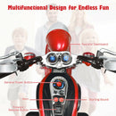 6V Kids Ride-On Red 3-Wheel Chopper Motorcycle Trike with Headlight Magic Cars 8