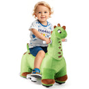 6V Kids Ride-On Dinosaur with Padded Sea Foot Pedal, Music, Forward Motion, and Wheels Magic Cars 0