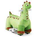 6V Kids Ride-On Dinosaur with Padded Sea Foot Pedal, Music, Forward Motion, and Wheels Magic Cars 10