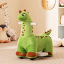 6V Kids Ride-On Dinosaur with Padded Sea Foot Pedal, Music, Forward Motion, and Wheels Magic Cars 2