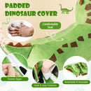 6V Kids Ride-On Dinosaur with Padded Sea Foot Pedal, Music, Forward Motion, and Wheels Magic Cars 7