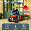 6V Kids Electric Ride-On ATV with 4 Wheels Ride-On Car Toy for Toddlers Magic Cars 6