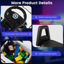 6V Kids Electric Ride-On Car with Megaphone, Siren, and Flashing Lights Magic Cars 10