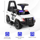 6V Kids Electric Ride-On Car with Megaphone, Siren, and Flashing Lights Magic Cars 2