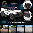 6V Kids Electric Ride-On Car with Megaphone, Siren, and Flashing Lights Magic Cars 7