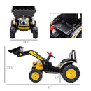 6V Rechargeable Kids Electric Ride-On Construction Vehicles Excavator and Bulldozer Magic Cars 2