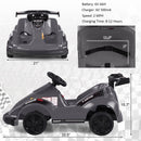 6V Kids Ride-On Go-Kart with Remote Control and Safety Belt for Children Magic Cars 3